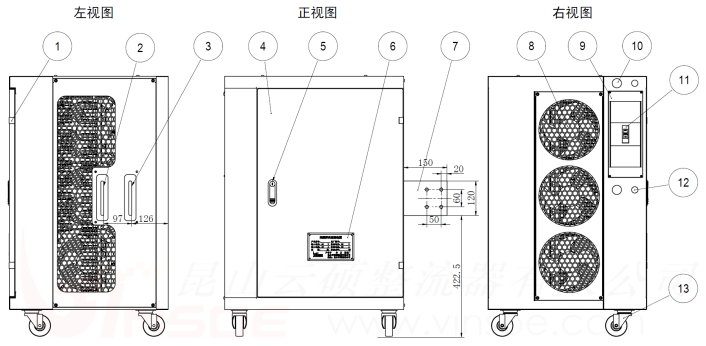 FGPM13 风冷系列电源