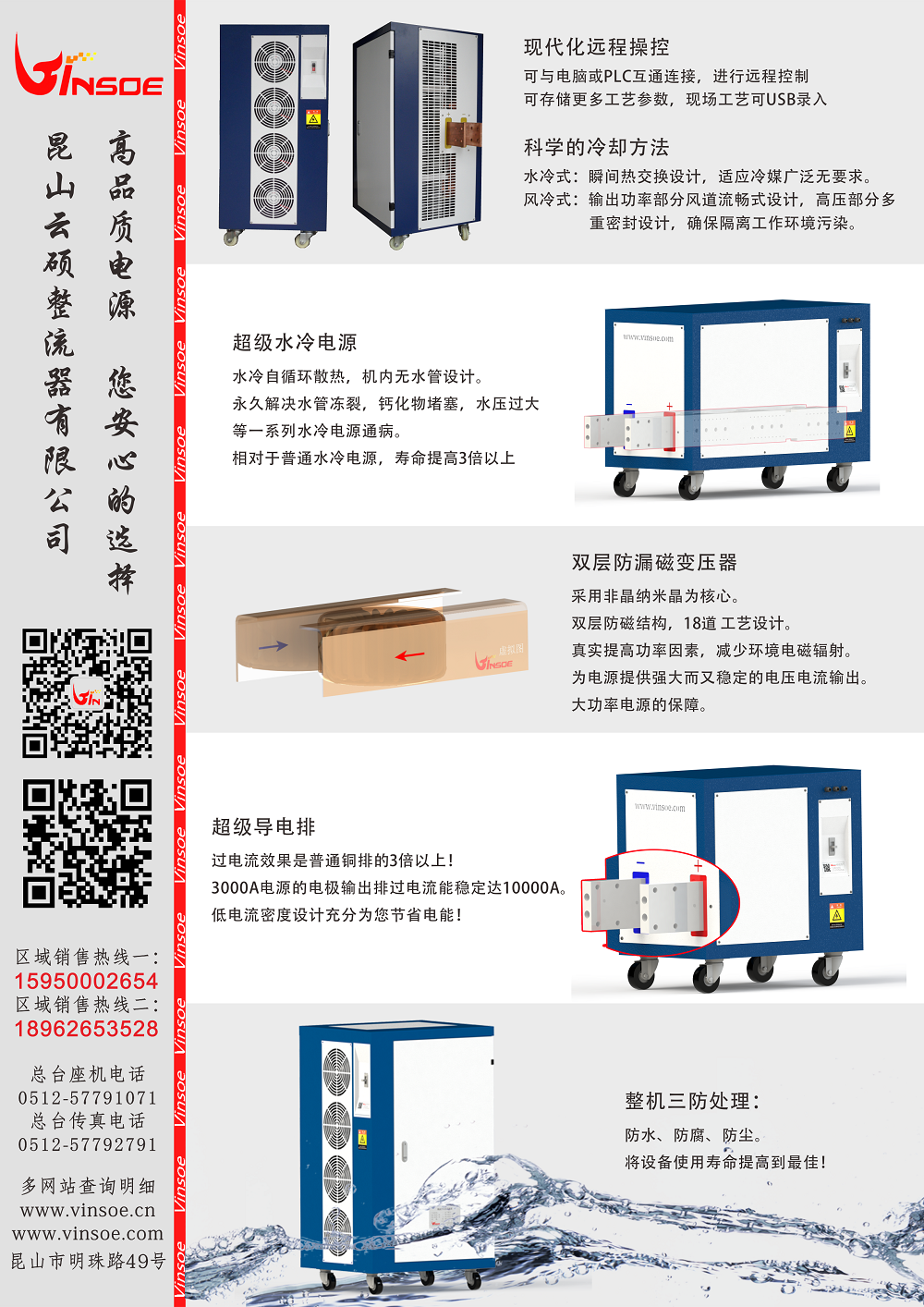 vinsoe：昆山云硕整流器旗下高端电源品牌